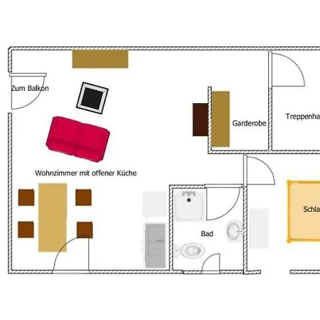 One-bedroom 度假居 巴贝